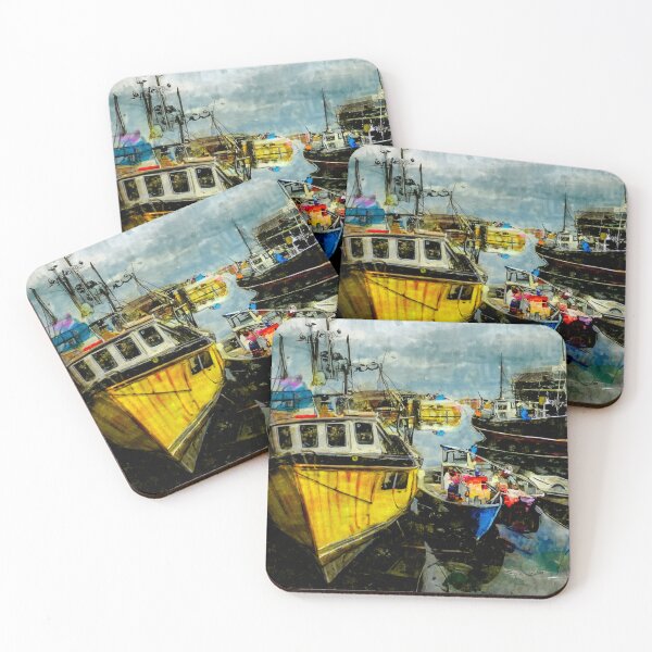 Item preview, Mevagissey harbour colour sketch Cornwall. 81 designed and sold by PHILIP CHALK.
