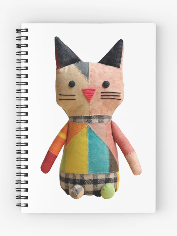 Thumbnail 1 of 3, Journal, Patchwork Kitty designed and sold by RENcraft.