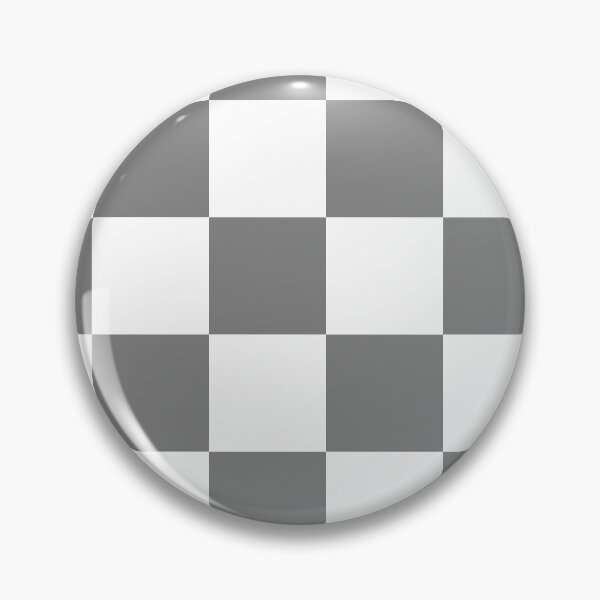 Item preview, Large Checkered - White and Gray designed and sold by JustPatterns2.