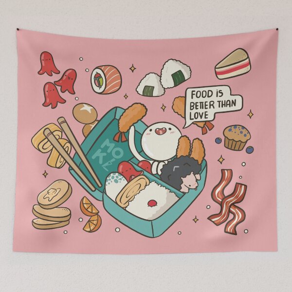 Item preview, Moki, food is better than love designed and sold by mokioki.