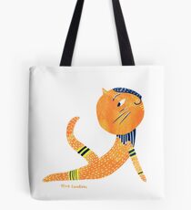 Yoga cat Urdha Mukha Svanasana Tote Bag