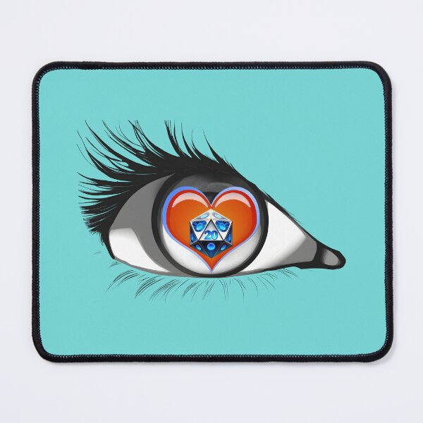 Item preview, Eye Heart Crits - I love RPG Dice designed and sold by Rogue Wizard.