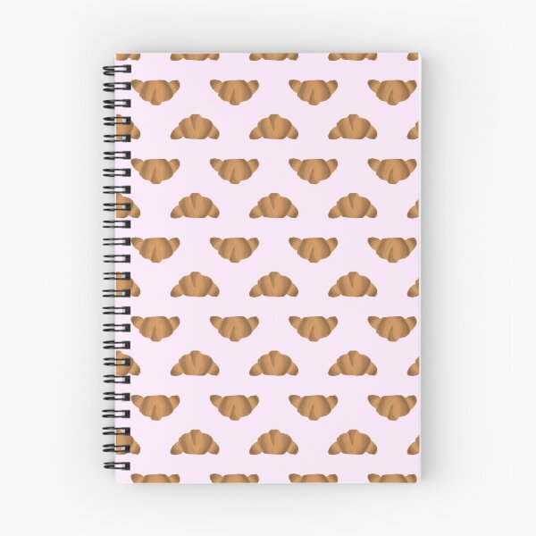 Item preview, Croissant pattern on pink designed and sold by Dude Elle.