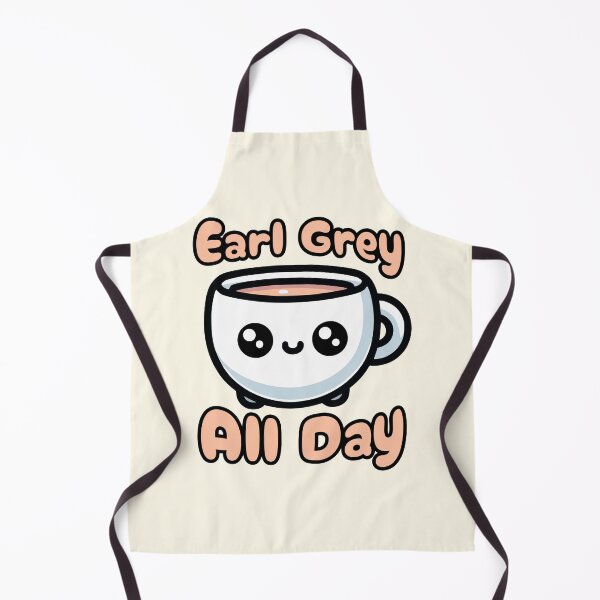 Item preview, Earl Grey All day! Cute Tea Cup Cartoon designed and sold by PMCreative.