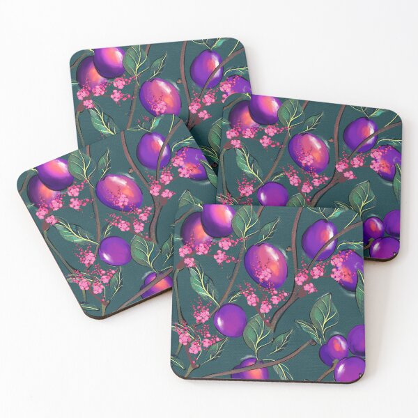 Item preview, Colorful Plums designed and sold by tomorrowsart.