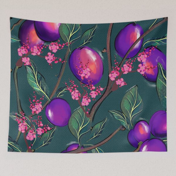Item preview, Colorful Plums designed and sold by tomorrowsart.