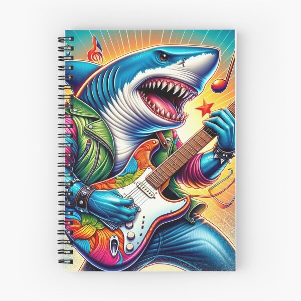 Item preview, Aqua Rock Legend: The Shark's Guitar Jam designed and sold by Prosser87.