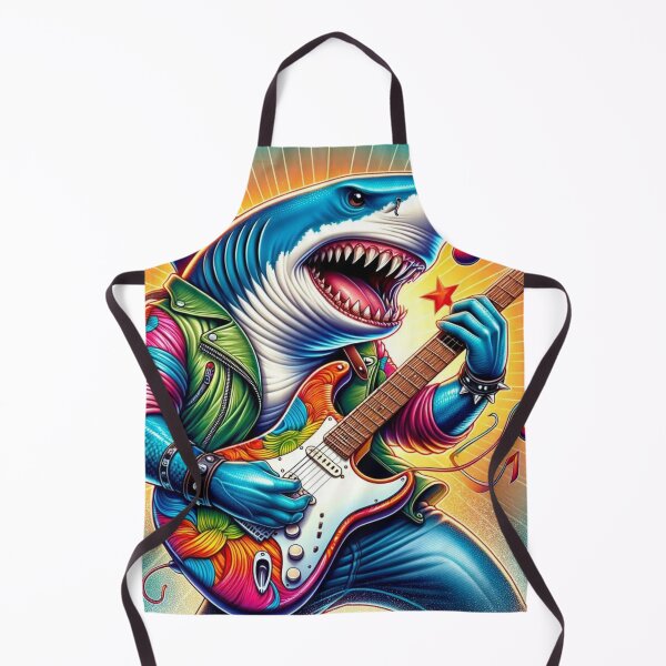 Item preview, Aqua Rock Legend: The Shark's Guitar Jam designed and sold by Prosser87.