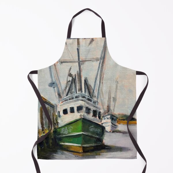 Item preview, Apalachicola Shrimper II designed and sold by Susan Elizabeth Jones Art.