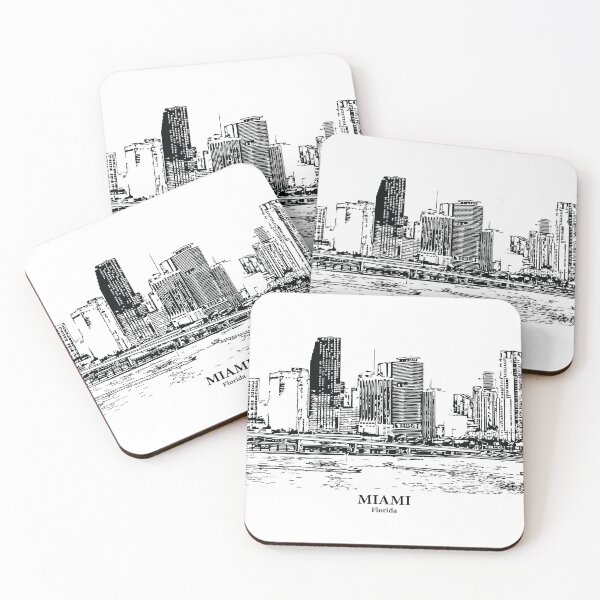 Item preview, Miami - Florida designed and sold by Lakeric Cityscapes.