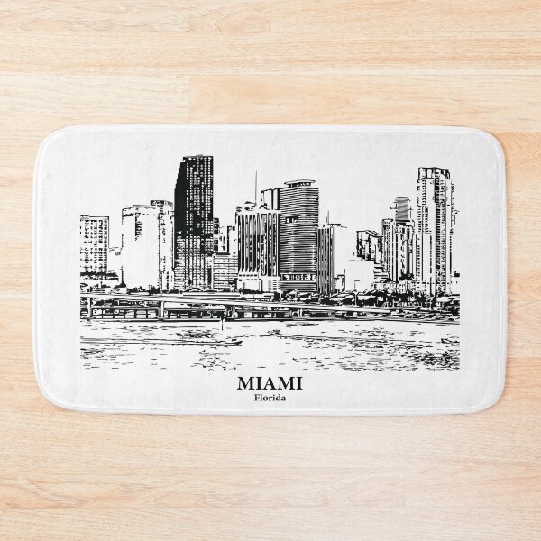 Item preview, Miami - Florida designed and sold by Lakeric Cityscapes.