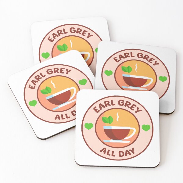 Item preview, Earl Grey All day! Tea Lover Badge designed and sold by PMCreative.