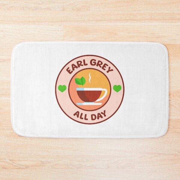 Item preview, Earl Grey All day! Tea Lover Badge designed and sold by PMCreative.