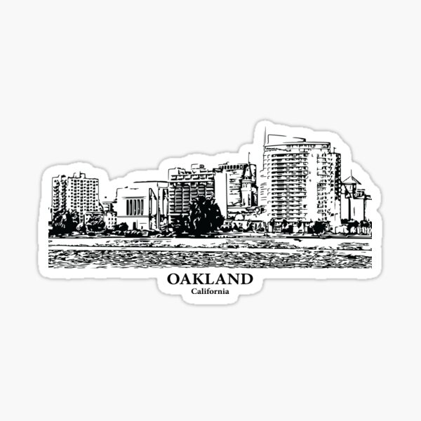 Oakland - California Sticker