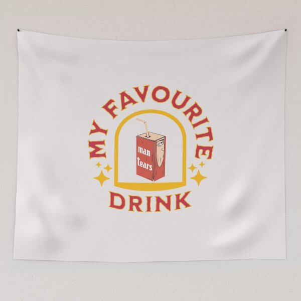 Item preview, Man Tears My Favourite Drink designed and sold by ZeptepiTrends.