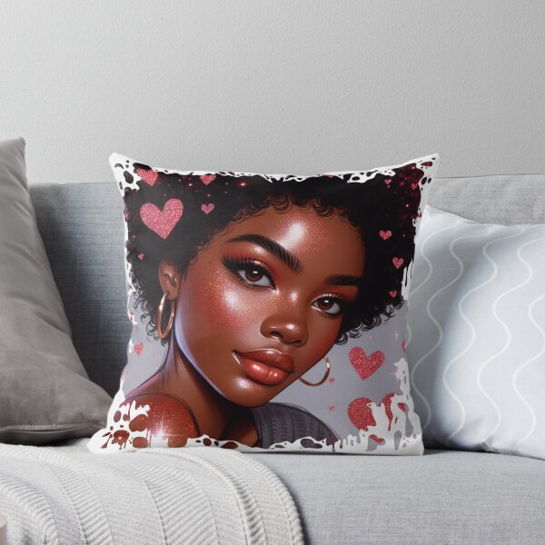 Item preview, Lovely Affection: Valentine's Afro American Girl designed and sold by digimart.