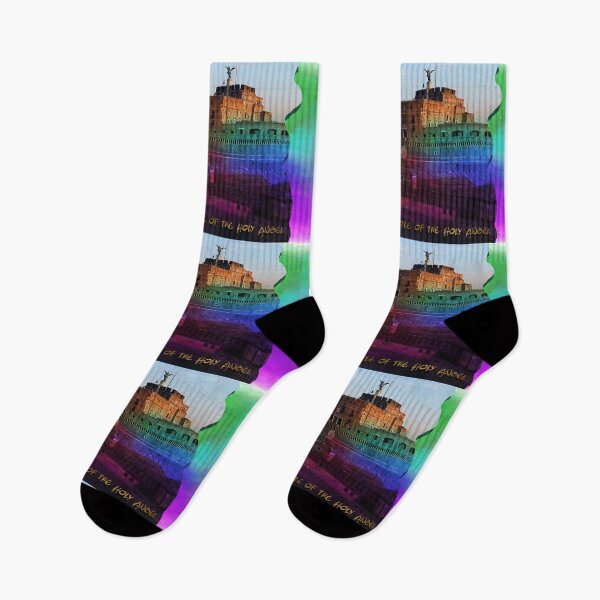 Item preview,  Castle of the Holy Angel (Castel Sant'Angelo), Rome Italy (by ACCI) Archangel Michael designed and sold by VanyssaGraphics.