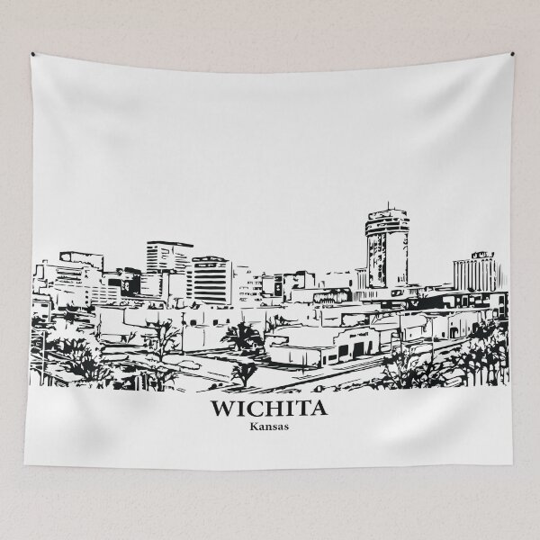 Item preview, Wichita - Kansas designed and sold by Lakeric Cityscapes.