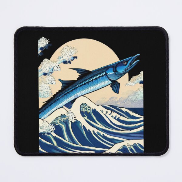 Item preview, barracuda fish designed and sold by EuropeanPrints.