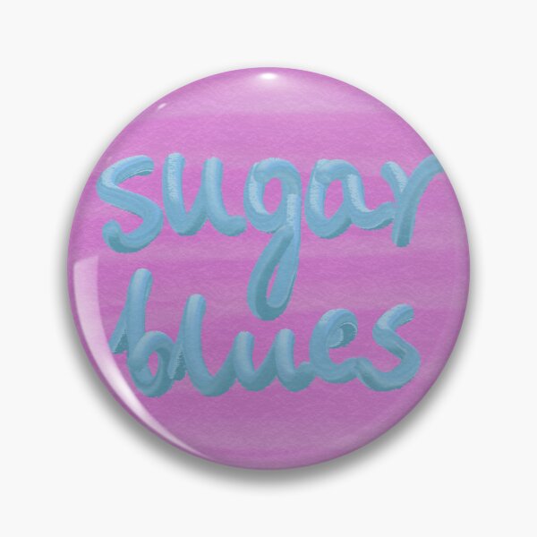 Item preview, SUGAR BLUES word art print designed and sold by nataliavandalia.