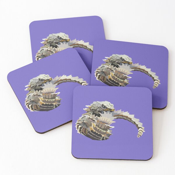 Item preview, A is for Armadillo Girdled Lizard, Armadillo Girdled Lizard – Armoured Reptile with a Defensive Curl Illustration designed and sold by PrettylittlepastelUk.