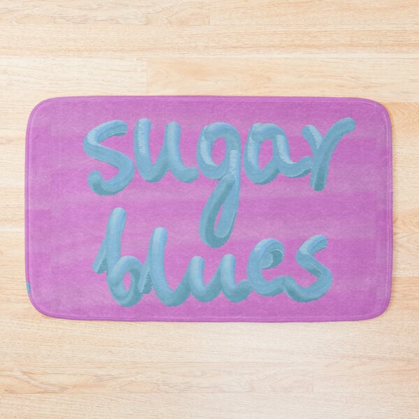 Item preview, SUGAR BLUES word art print designed and sold by nataliavandalia.
