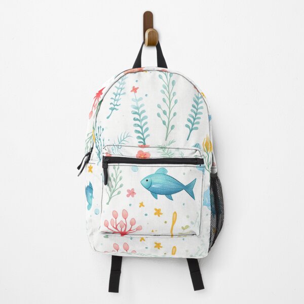 Item preview, Seamless pattern with underwater ocean animals designed and sold by TrPatternLab.