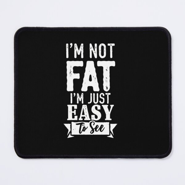 Item preview, Not Fat designed and sold by Funky  Fibers.