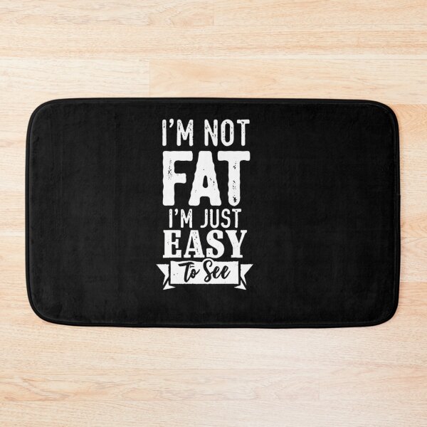 Item preview, Not Fat designed and sold by Funky  Fibers.