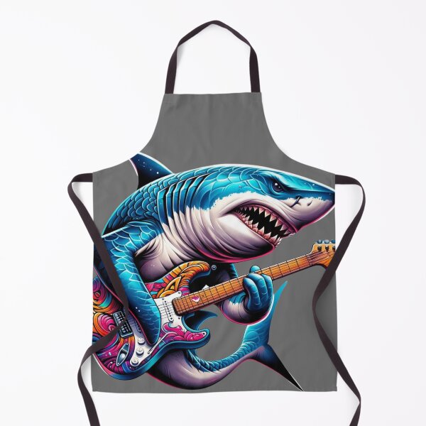 Item preview, Shark Strummer: Oceanic Rockstar Vibes designed and sold by Prosser87.