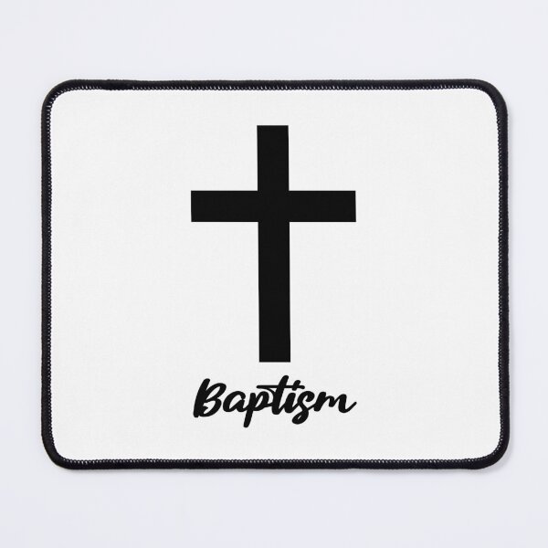 Item preview, Baptism. Black And White Cross designed and sold by PMCreative.