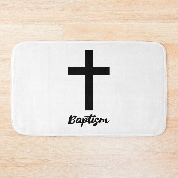 Item preview, Baptism. Black And White Cross designed and sold by PMCreative.