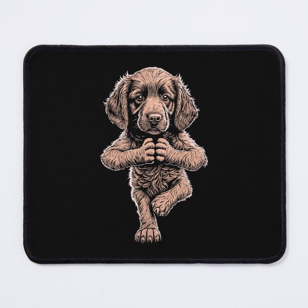 Item preview, Boykin Spaniel Dog Yoga Puppy Funny Dogs Tree Pose Asana designed and sold by GrandeDuc.