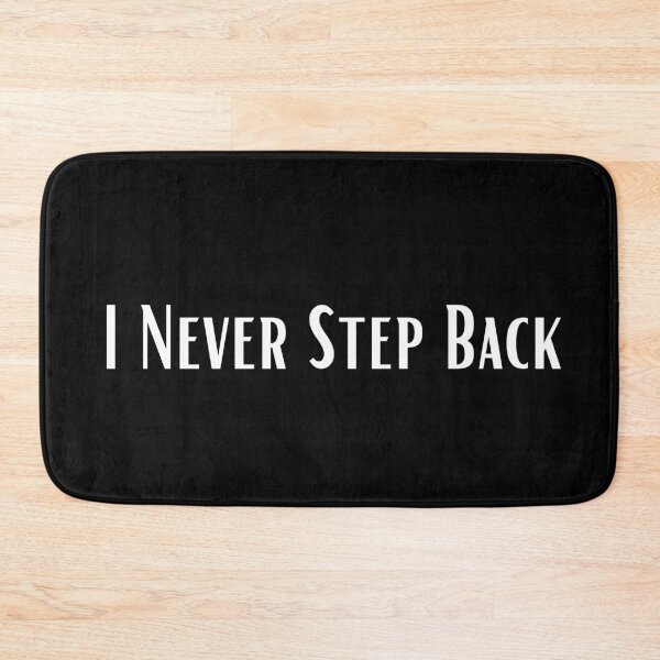 Item preview, i never step back designed and sold by typographi.