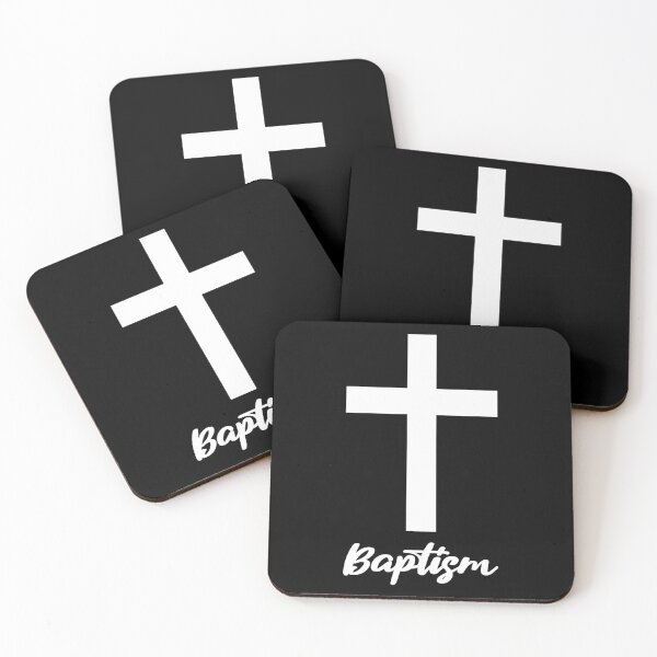 Item preview, Baptism. White And Black Cross designed and sold by PMCreative.
