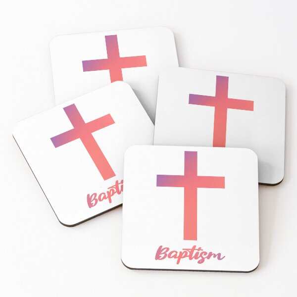 Item preview, Baptism. Orange And Purple Cross designed and sold by PMCreative.