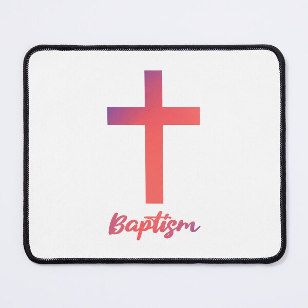 Item preview, Baptism. Orange And Purple Cross designed and sold by PMCreative.