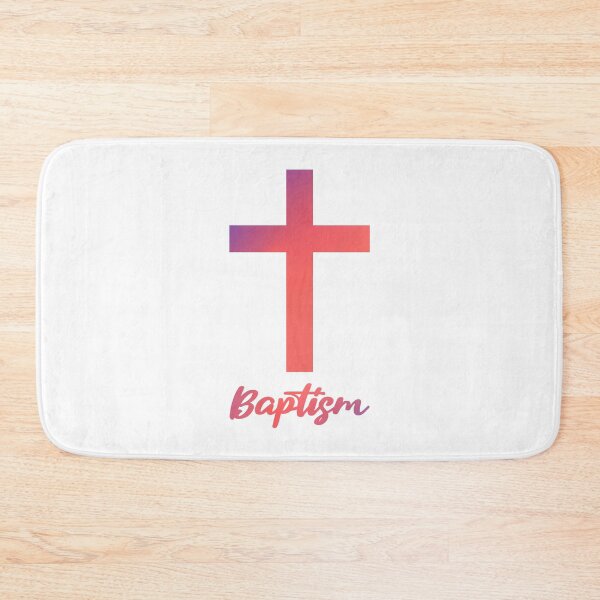 Item preview, Baptism. Orange And Purple Cross designed and sold by PMCreative.