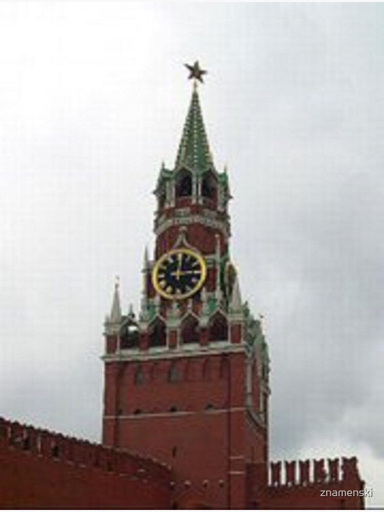 Spasskaya Tower, Moscow, weave, template, routine, stereotype, gauge, mold by znamenski