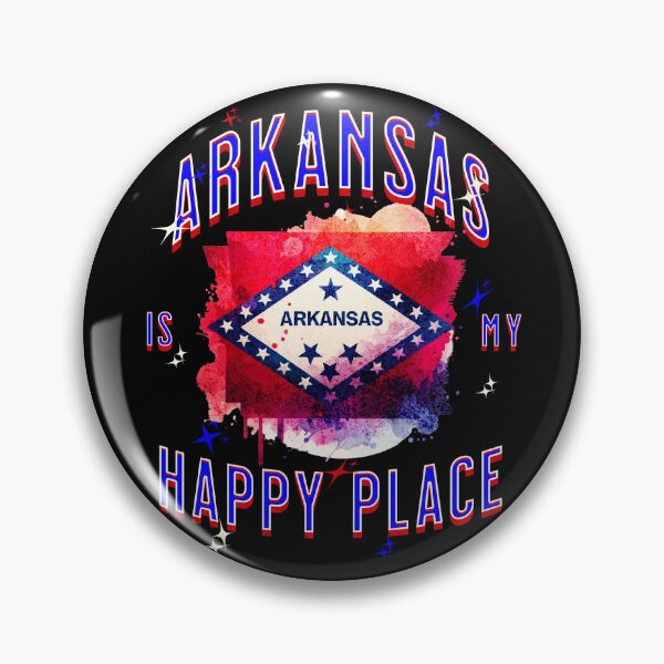 Item preview, Arkansas is my Happy Place designed and sold by Vindbult.