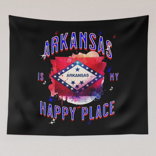 Item preview, Arkansas is my Happy Place designed and sold by Vindbult.