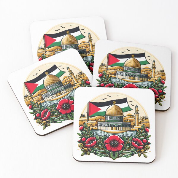 Item preview, Dome Of The Rock Al Aqsa Jerusalem Palestine designed and sold by Slice Of Seed.
