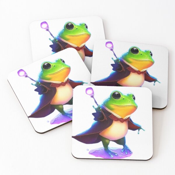 Item preview, Cute Wizard frog designed and sold by catcraftss.