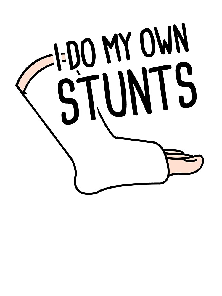 Doe voorzichtig rust ik ben slaperig Stunts - Funny Broken Leg Get Well Soon Gift" Kids T-Shirt for Sale by  ethandirks | Redbubble