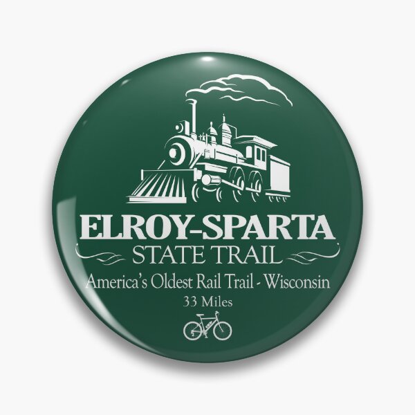Item preview, Elroy-Sparta State Trail (RT) designed and sold by curranmorgan.