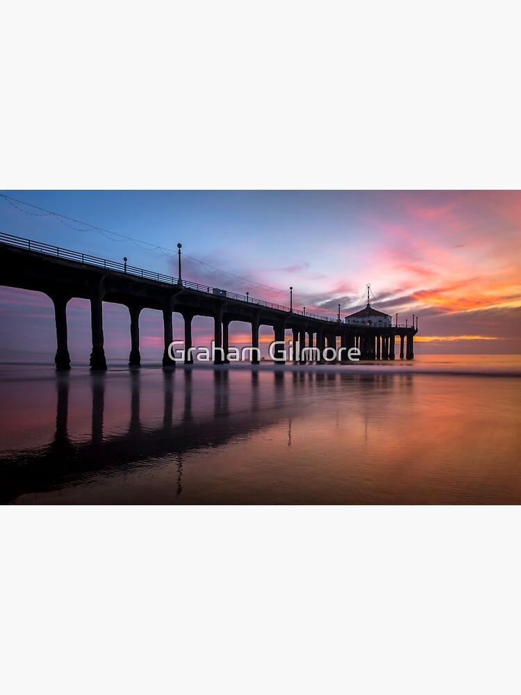 Manhattan Beach Sunset #3 by Firesuite