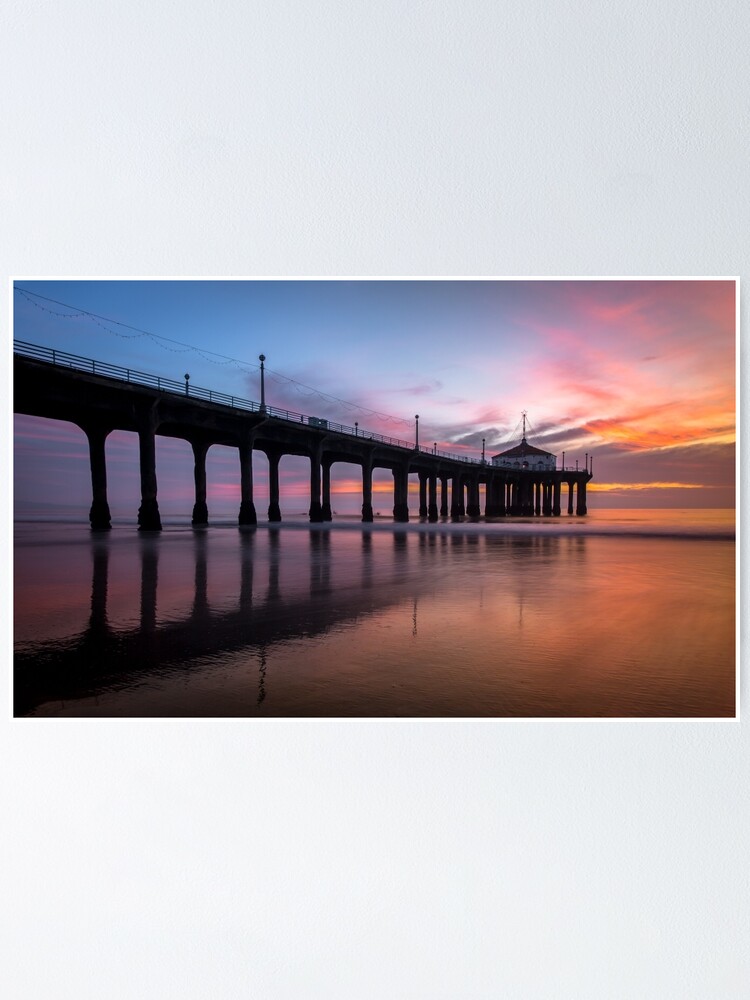 Alternate view of Manhattan Beach Sunset #3 Poster