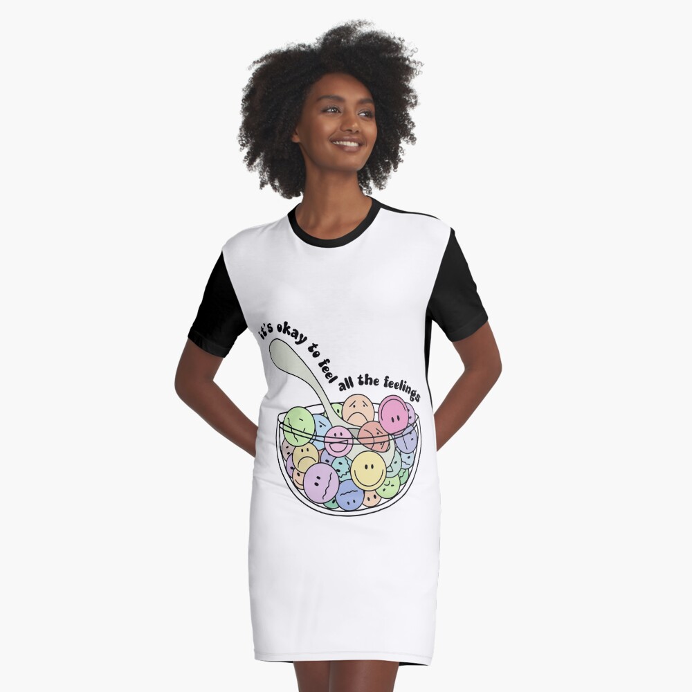 Item preview, Graphic T-Shirt Dress designed and sold by behindthefacts.