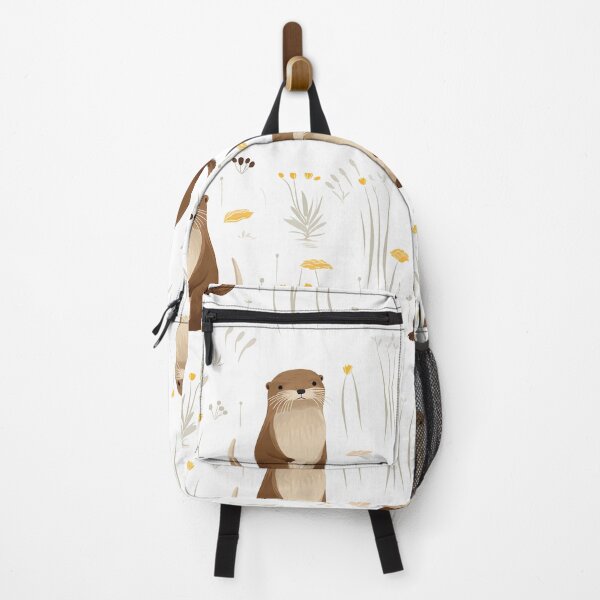 Item preview, Cute otters pattern designed and sold by TrPatternLab.