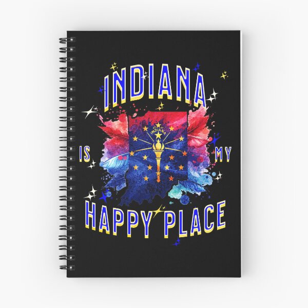 Item preview, Indiana is my Happy Place designed and sold by Vindbult.